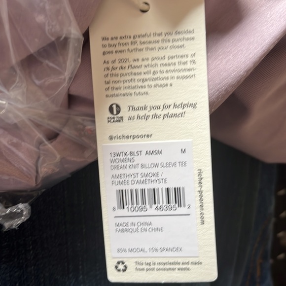 Richer Poorer Dream Knit Billowy Sleeve Tee - Picture 5 of 5